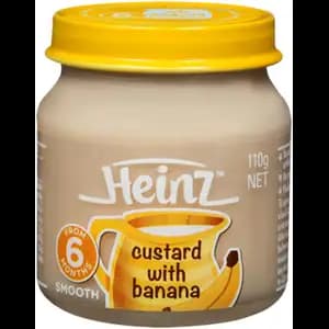 Baby Fruit Custard With Banana - Heinz