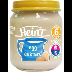 Baby Fruits Egg Custard - Heinz