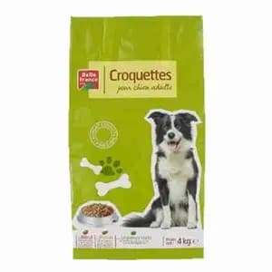 Croquettes Beef, Chicken and Green Vegetable for Dog Adult - Belle France