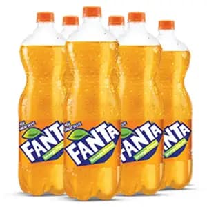 Orange Plastic Bottle - Fanta