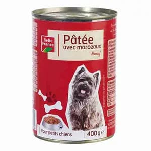 Small Dog Beef Pate - Belle France