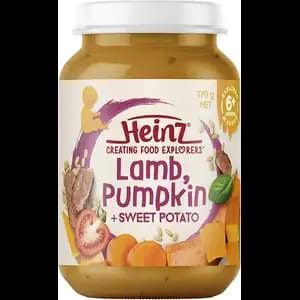 Lamb Pumpkin & Sweet Potato 6m+ - Heinz