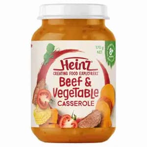 Beef & Vegetable Casserole 8m+ - Heinz