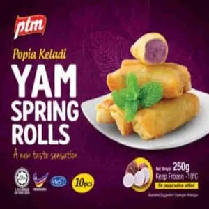 Yam Spring Rolls - PTM