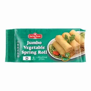 Jumbo Vegetable Spring Roll - Spring Home