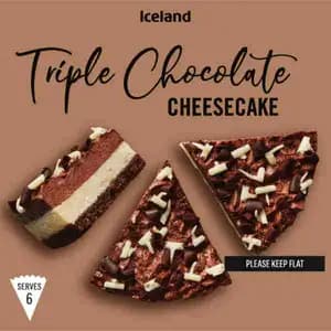 Triple Chocolate Cheesecake - Iceland