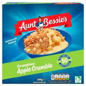 Scrumptinous Apple Crumble - Aunt Bessie's