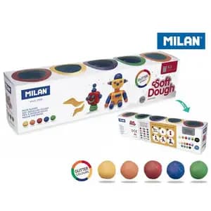 Soft Dough Glitter Colors - Milan