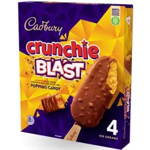 Crunchie Blast Ice Cream - Cadbury