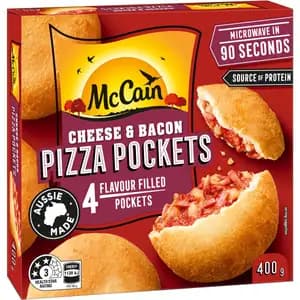 Chesse & Bacon Pizza Pockets - McCain