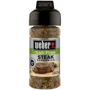 Gluten Free Salt Free Steak Seasoning - Weber