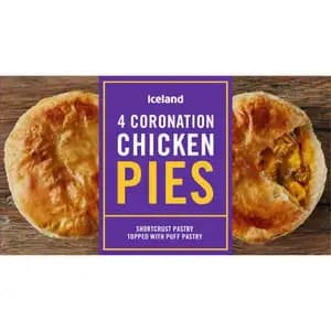 Coronation Chicken Pie - Iceland
