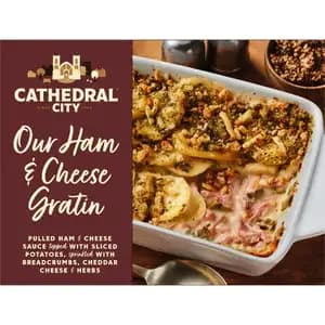 Ham & Cheese Potato Gratin - Cathedral City