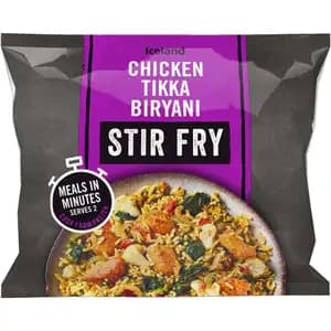 Chicken Tikka Biryani Stip Fry - Iceland