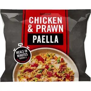 Chicken & Prawn Paella - Iceland