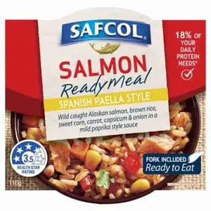 Salmon Spanish Paella Style - Safcol