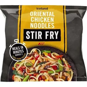 Oriental Chicken Noodles Stir Fry - Iceland