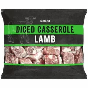 Diced Casserole Lamb - Iceland