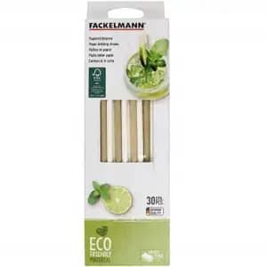 Set of 30 paper straw - Fackelmann