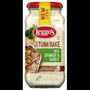 Tuna Bake with Spinach & Garlic - Leggo's