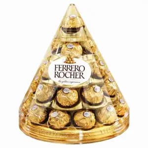 Coned Boxed Chocolate Rocher - Ferrero Rocher