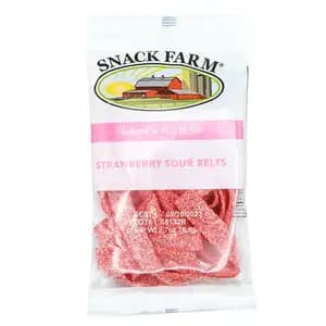 Strawberry Sour Belts - Snack Farm