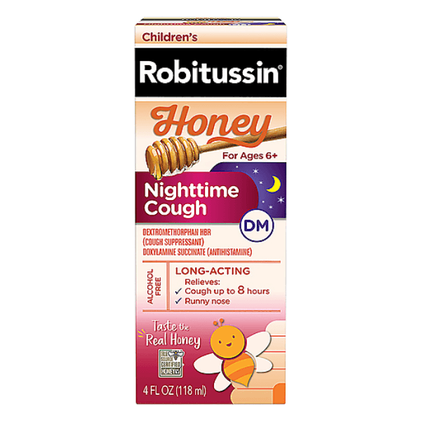 Children's Nighttime Cough Honey Flavor - Robitussin