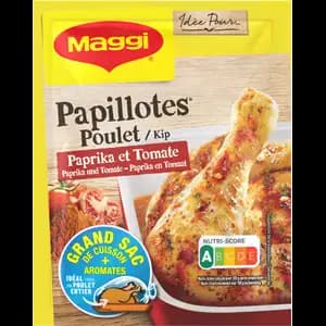 Papillotes Chicken Paprika and Tomato - Maggi