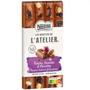 Milk Raisins Hazelnuts Almonds - Nestlé