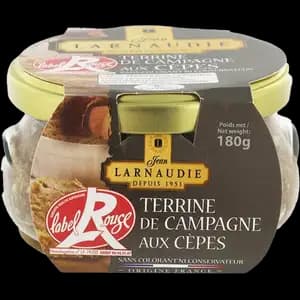 Country Terrine with Porcini Mushrooms - Larnaudie