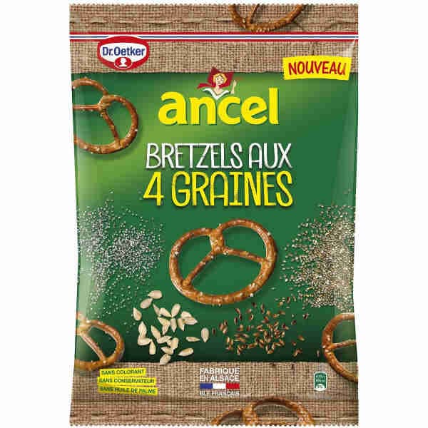 Ancel Bretzels with 4 Seeds