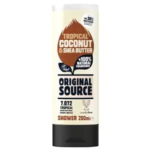 Vegan Tropical Coconut & Shea Butter Shower Gel