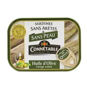 Sardines in Extra Virgin Olive Oil - Connétable