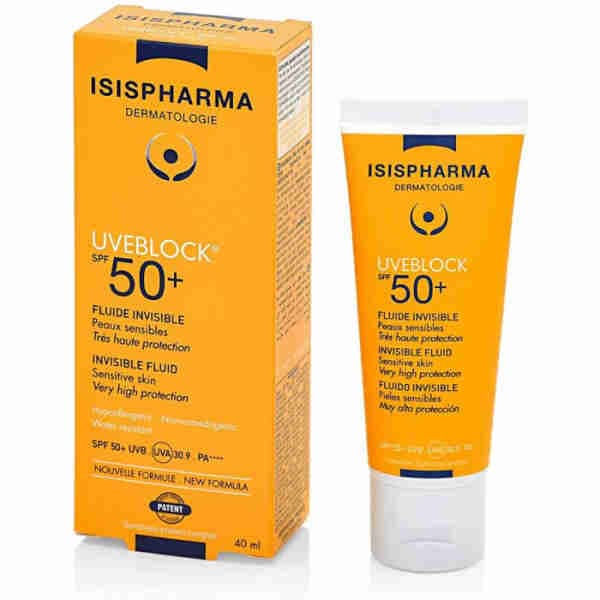 UVEBlock SPF50+ Invisible Fluid Sensitive Skin