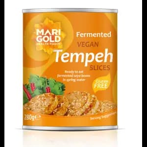 Gluten Free Fermented Tempeh Slices - Mari Gold Health Foods