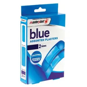 Blue Assorted Plasters - Master Plast