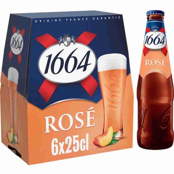 Blond Rosé Beer - 1664