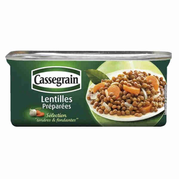 Cooked Lentils