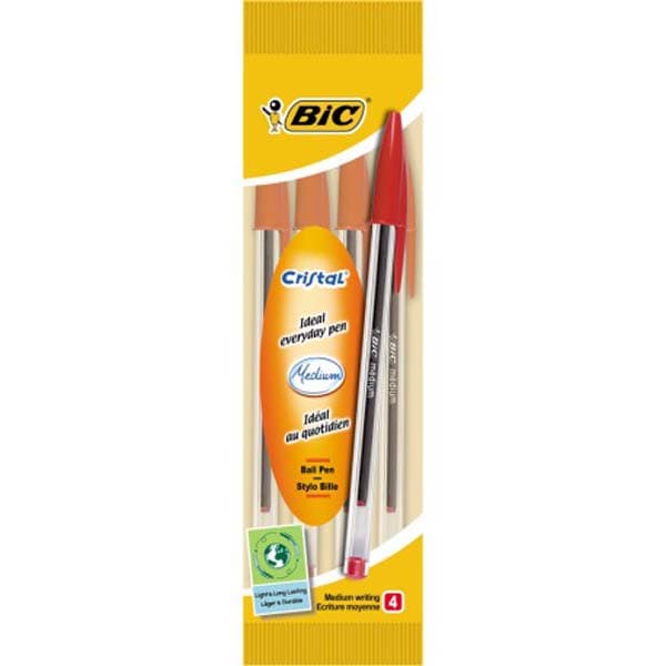 ប៊ិចក្រហម ទំហំ០.៨ - BIC