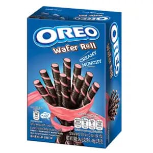 Strawberry Wafer Roll Creamy Munchy - Oreo