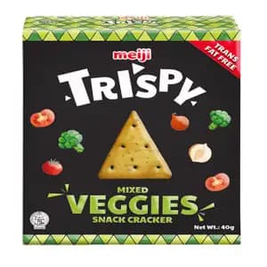 Trispy Mixed Veggies Snack Cracker - Meiji - Meiji