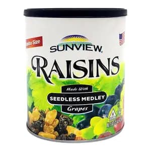 Raisins Seedless Medley Grape - Sunview