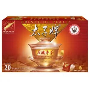 American Wisconsin Ginseng Root Tea - Prince of Peace 