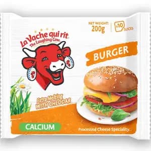 Burger Slices - The Laughing Cow
