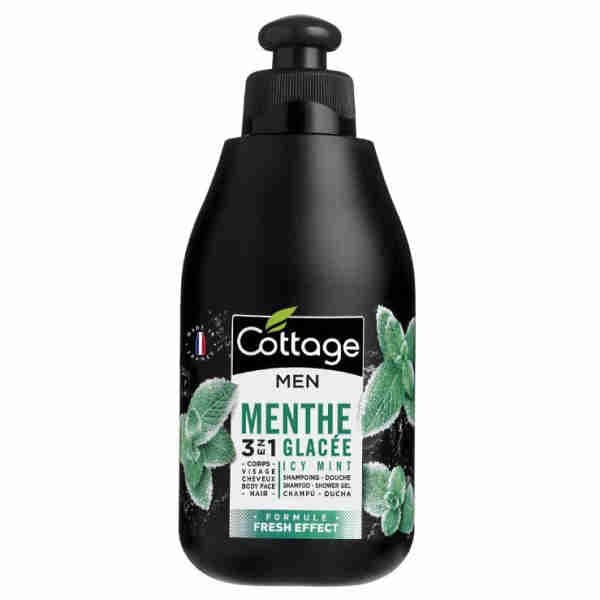 3in1 Icy Mint Shampoo - Cottage