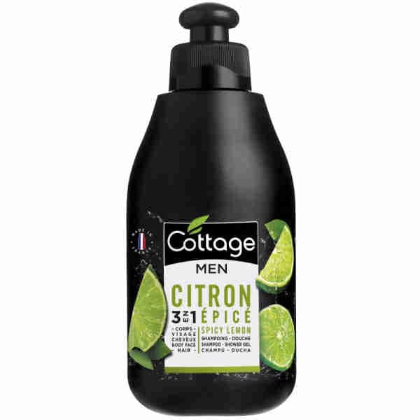 3in1 Spicy Lemon Shampoo - Cottage