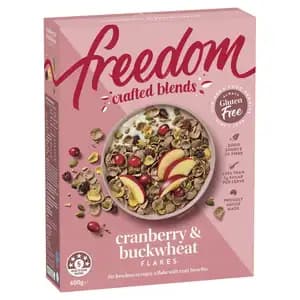 Gluten Free Crafted Blends Cranberry & Buckwheat Flakes - Freedom - Freedom