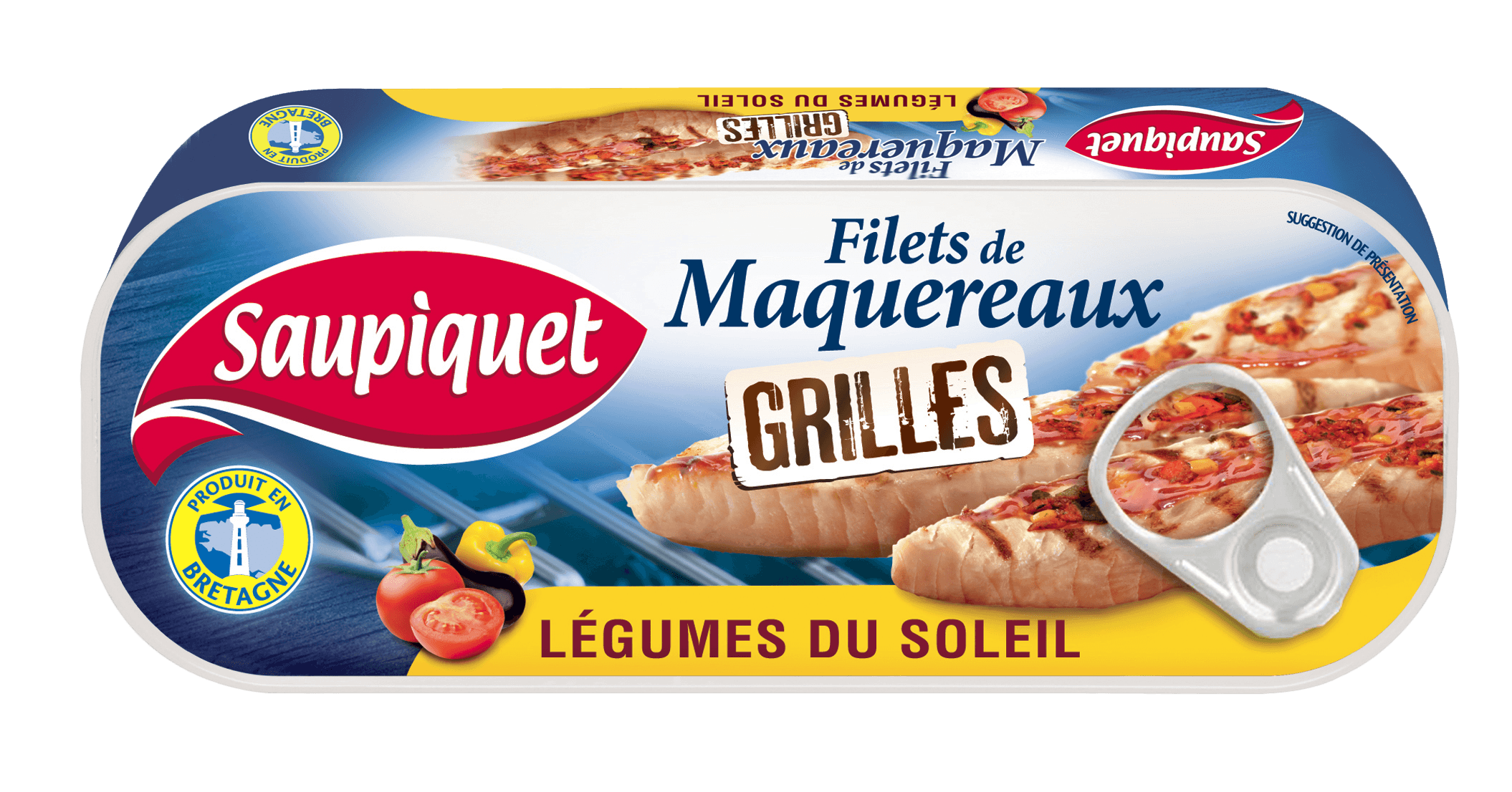 Grilled Mackerel Fillets with Sun-Dried Vegetables
