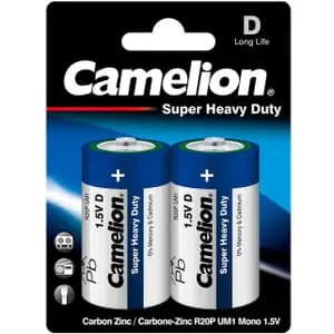 Super Heavy Duty Battery 1.5V D - Camelion - Camelion