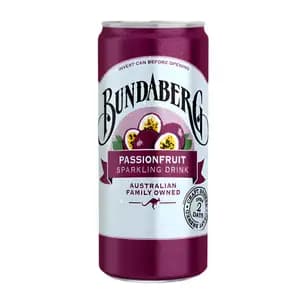 Passion Fruit Sparkling Drink - Bundaberg